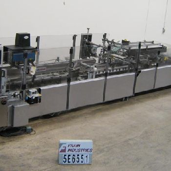 Kodiak#510-9-SS, automatic wrap around glue cartoner, sleever, 40-120 cartons/minute