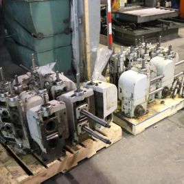 Soporte 12, Yoder # M1-1 / 2, eje de 1.5 ", espacio para 8 rollos, 15 HP, perfiladora, V / S, # 10545