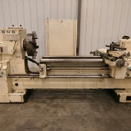 46" x 120LeBlond#2013, heavy duty sliding gap bed lathe, #13590