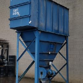 6000 cfmDonaldsonTorit #54HPH, baghouse,(54) 8â€™ long bag filters,537 ftÂ²,pulse clean