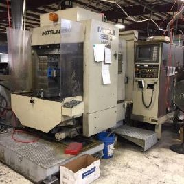 Mitsui-Seiki # HT3A, 21 "X, 19 Y, 19 Z, 20000 RPM, 120 ATC, Fanuc 15MB, 1995, # 80489