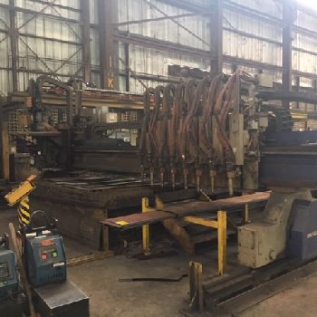 Messer#TMC4520, CNC plasma/oxygen cutting system,20â€™ x 40â€™ cut,Messer Global CNC retrofit 2008,2005