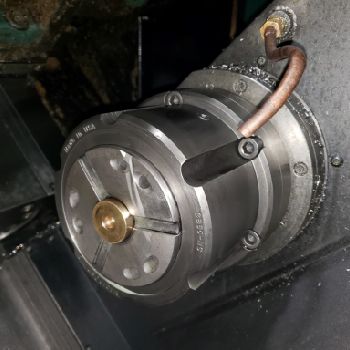 NakamuraTome #SC-250, Fanuc 18iT,12x20,2" bar,5k RPM,cllt chucks,live,sub,chip conv,’05