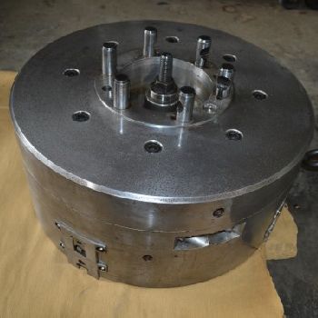 24"Royal Machine&amp; Tool, 4-Jaw self-centering hydraulic chuck, never used, 2014, #28280