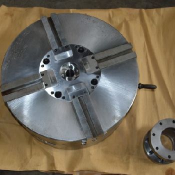 24"Royal Machine&amp; Tool, 4-Jaw self-centering hydraulic chuck, never used, 2014, #28280