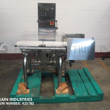 Ishida#DACS-G-15-23SSIS, automatic, 3-zone, Stainless Steel checkweigher rated up to 300 feet per minute (5 available)