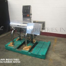 Ishida#DACS-G-15-23SSIS, automatic, 3-zone, Stainless Steel checkweigher rated up to 300 feet per minute (5 available)