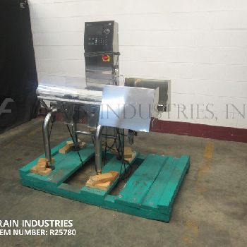 Ishida#DACS-G-15-23SSIS, automatic, 3-zone, Stainless Steel checkweigher rated up to 300 feet per minute (5 available)