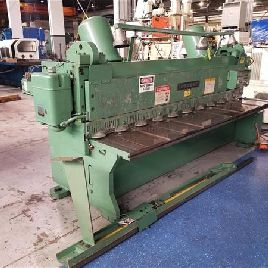 1/4" x 10’Cincinnati#2CC10, 36 power back gauge, sq. arm, front arms, S39077