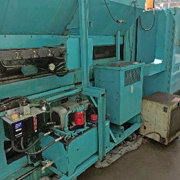 Mazak#SLANT-TURN-60-UNIVERSAL-2000, 36.02" sw,32 chuck,3-jaw,28.75 diameter,9 bore, 12 pos., Fanuc 6TB, 1982, #18677