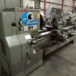26" x 68LeBlond The Machine engine lathe, 18 SOCS,4-jaw 18 chuck,2-1/8 spindle bore,tailstock,coolant,#18195