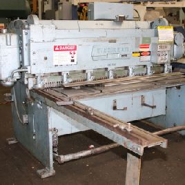 10 ga. x 6'Cincinnati # 1006R, FOPBG, 65 SPM, 7,5 HP, s / n # 31118, 1968, # 154994