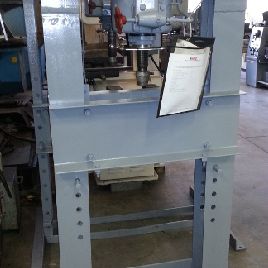 50 Ton,Dake#50HW, hydraulic H-Frame press, hand operated, serial #172922, 1976