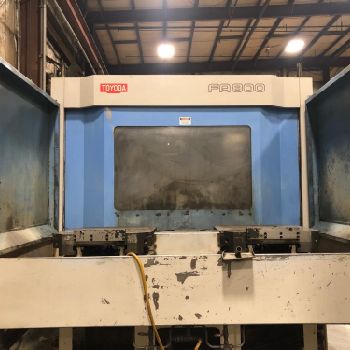 Toyoda#FA-800, 60 ATC, 53.1" X,45.2 Y,45.2 Z, 6k RPM, #50, Fanuc 16i-MB, TSC, 2007