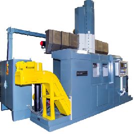 Bullard de 56 "# DYN-AU-TAPE, portabrocas de 4 mordazas, 68 swing, 68 u / rail, 100 HP, Fanuc 0i-TD, # 12103