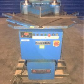 10 ga. x 9.8"Fim#VERSAFIX, hydraulic,twin work guides,EFP,scrap bin,5 HP,#6554P