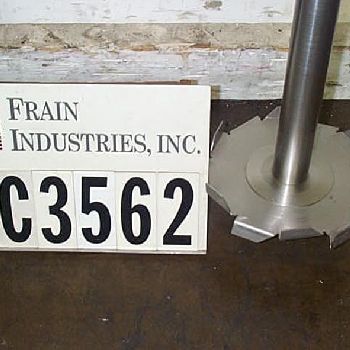 20 HPReynolds#PK-1470, high speed disperser, hydraulic driven with Stainless Steel shaft,12" diameter saw tooth mixing blade