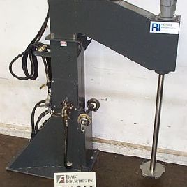 20 HPReynolds#PK-1470, high speed disperser, hydraulic driven with Stainless Steel shaft,12" diameter saw tooth mixing blade
