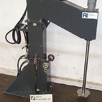 20 HPReynolds#PK-1470, high speed disperser, hydraulic driven with Stainless Steel shaft,12" diameter saw tooth mixing blade