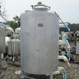 Hervidor de acero inoxidable con revestimiento de 400 galones, 100 psi, # 39857