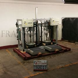 1.5 GPM @ 4950 psi,Graco#BULLDOG-55:1, twin Bulldog air pumps with Check-Mate 450 displacement pumps, 55:1 ratio