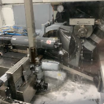 Wendt#ALPHA-350, Periphery Grinder For Carbide Inserts, 350 mm wheel, 4-Axis, MTX control, full enclosure, 5998 hrs, 2012, #48283