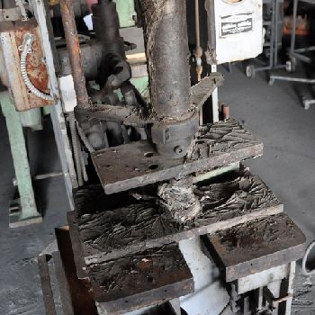 20 Ton,Hannifin#F101, dual hand control, pressure ga., 5 HP, serial #C42750, #7878