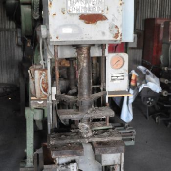 20 Ton,Hannifin#F101, dual hand control, pressure ga., 5 HP, serial #C42750, #7878