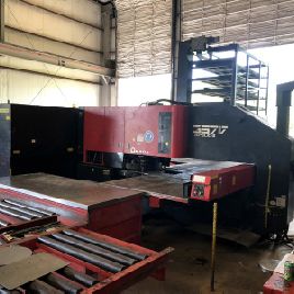 Amada#APELIO-III-357VAP3357V,CNC Laser Turret Punch Press,30 ton,58 position turret
