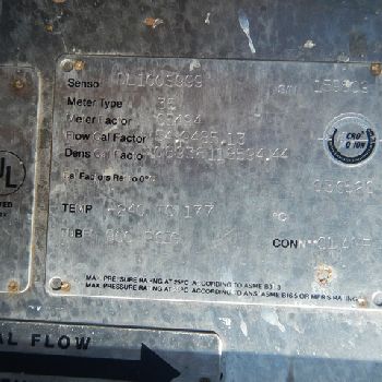 Micro Motion#SL100S999FEX-1222-46, Stainless Steel construction, transmiter, serial #930520, #41969