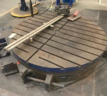 72"Lapointe#H72, horizontal powered rotary table, variable speed, #7915