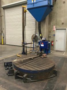 72"Lapointe#H72, horizontal powered rotary table, variable speed, #7915