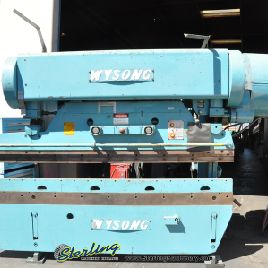 55 Ton,Wysong &amp; Miles, 10â€™ OA,A/C twin drive Hi-Low speed power speed,air clutch &amp; brake,FOMBG w/indicator,motor d ram adj.,#3209