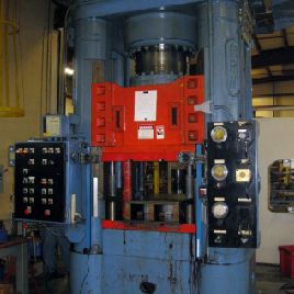 500 Ton,HPM, 36" x 36,36 DL,24 stroke,gib guided,top-mounted hydraulic,AB PLC,#2317