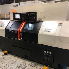 Mazak # DUAL-TURN-200, токарный станок с ЧПУ, Mazak Smooth control, транспортер стружки, система охлаждения, 2018