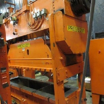 100 Ton,Rousselle#10S100, 30" x 100 bed, 4 &amp; 6 stroke, 50 SPM, air clutch (3 available)