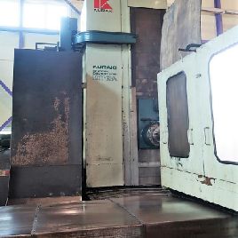 5.12"Kuraki#KBT-13A, 118 X,78 Y,51 Z,3k RPM,63 x 70 r/table,Fanuc 16iMB,2004,#30257
