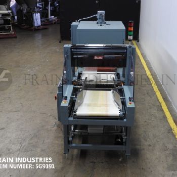 Shanklin#B2BB/T8PR, automatic inline, shrink bundling &amp; tunnel system, 2-25 bundles per minute