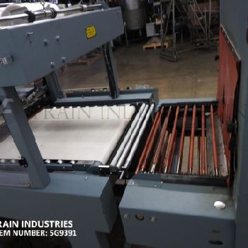 Shanklin#B2BB/T8PR, automatic inline, shrink bundling &amp; tunnel system, 2-25 bundles per minute