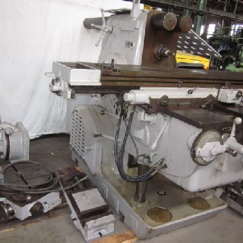 Kearney &amp; Trecker#320TF-17, serial #5676046, 72" x 17 dual screw table, 1976