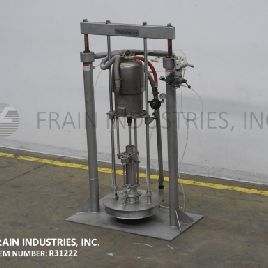 6 GPM,GracoBulldog Series #949444, 10:1 ratio, 55 gallon priming piston, 1-23 liters or 1-6 GPM, 21" ram plate