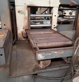 22" x 22Hyd-Mech#H-22A, automatic, infeed, E1022 PLC control, 10 HP, 2010 (8 available)