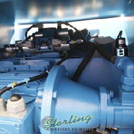 38 тонн, Knuth # AHK-1235, гидравлический листогибочный пресс с ЧПУ, 4 АА, # A5220