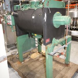 Littleford#FM-300, 10.6 cu.ft., 75 psi @ 320Â°F, jacketed plough/plow mixer, chopper