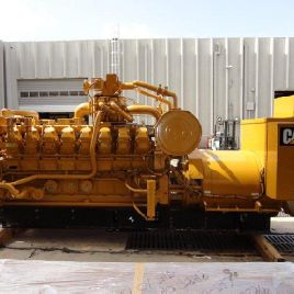 767 KWCaterpillar # G3516SITA, grupo electrógeno de gas natural, 4160 V.