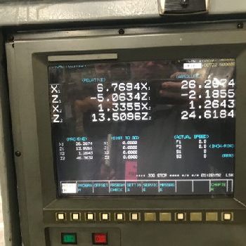 Warner &amp; Swasey#SC25, M4500 hollow spindle long bed 4-Axis CNC, 24" 4-jaw, 8.375 hole, 29 swing, 60 HP, #TW316