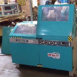 4-3/4"KMT#CT350A-NC, auto,non-ferrous,NC control,3600 RPM,14 blade,mitre,3HP,’06,#9605
