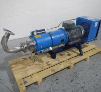 75 cfm,Hydrovane#715-C08-200, 9-bar, 15 KW, 460 V., integrally mounted air &amp; oil cooler,on base, #42373
