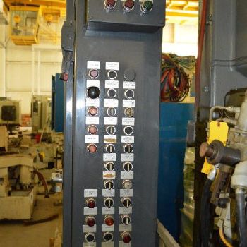 Cleveland#CR300Rigidhobber vertical single spindle, 12" pitch diameter, 10 HP, 1981, LTC1033