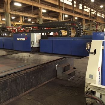 Messer#TITAN-12/10, oxygen cutting system, 12â€™ x 43â€™, Messer Global Plus CNC, dual core processor, heat resistant pkg, 2004